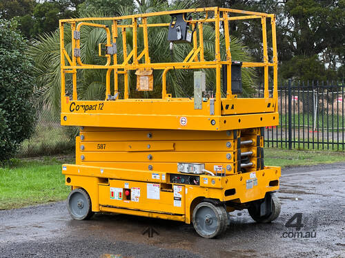 Haulotte Compact 12 Scissor Lift Access & Height Safety