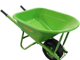 Mulch Wheelbarrow with Pneumatic Wheel (MBR061) - picture0' - Click to enlarge