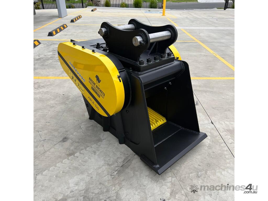 New Aussie Buckets Crusher Bucket 660T Custom Built to Order Excavator