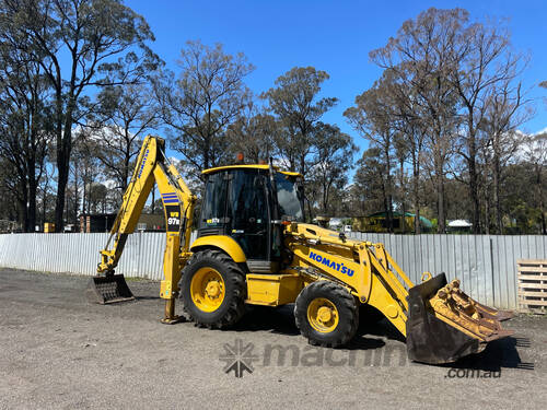 Komatsu WB97R Backhoe Loader Loader