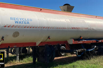 Semi Water Tanker, rural fire compatible, E.M.U.S TS590
