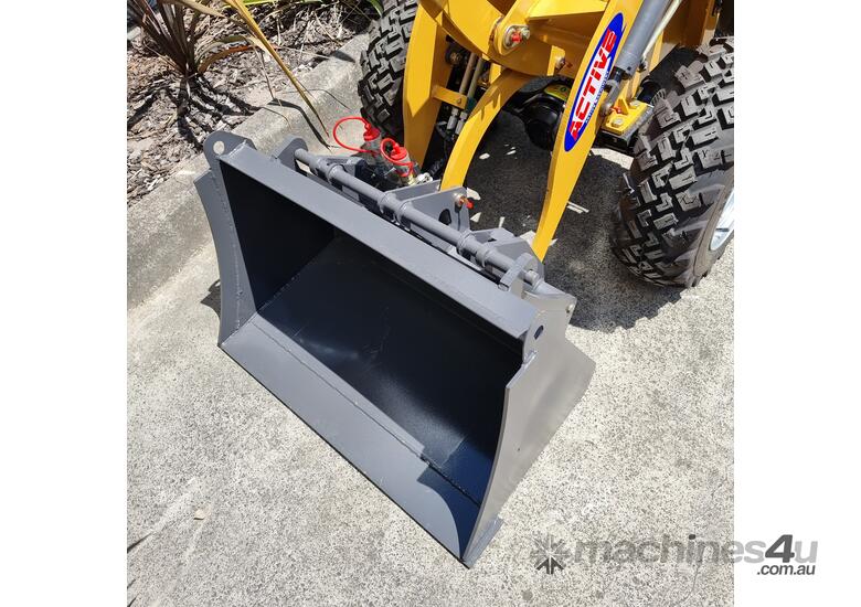  AL904E Electric Mini Wheel Loader | 900kg Gross Weight, 400kg SWL | Joystick Control, Quick Hitch