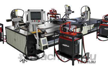 KLEEN -Four shots angle iron flange automatic welding machine