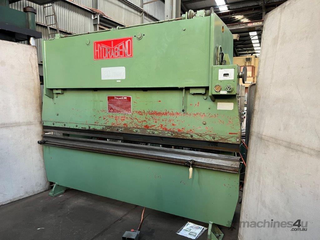 Used hydrabend A803100 2500 Hydraulic Press Brake in BOOLAROO, NSW