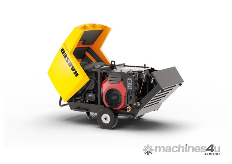 caption CVA Compressors - New Kaeser M13 Petrol Air Compressor - 45cfm