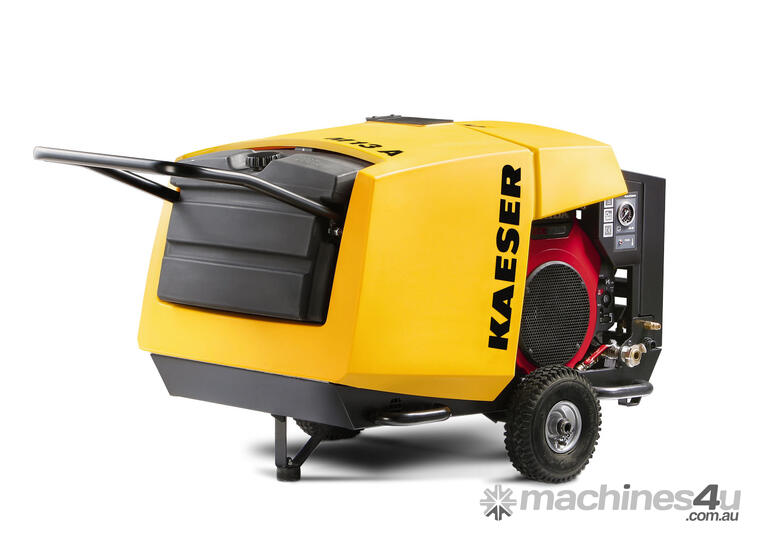 caption CVA Compressors - New Kaeser M13 Petrol Air Compressor - 45cfm
