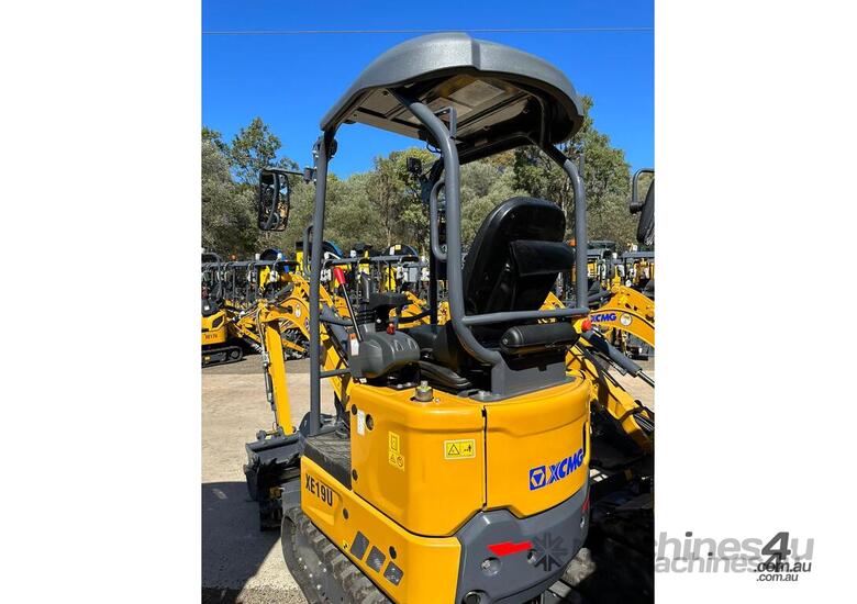 caption Excavator XE19U Civil Spec Zero Swing