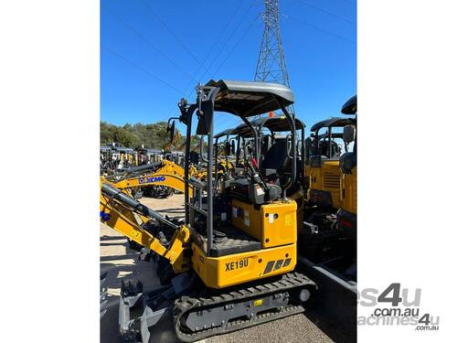caption Excavator XE19U Civil Spec Zero Swing