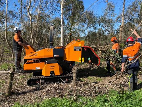 Forst XR8D - 8-inch Tracked Wood Chipper