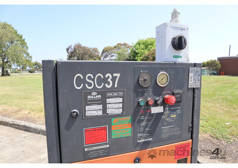 Screw Air Compressor - 37kW - Champion CSC37 