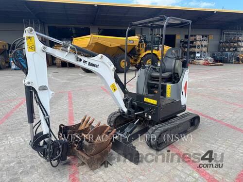 caption BOBCAT E20 Track Excavators