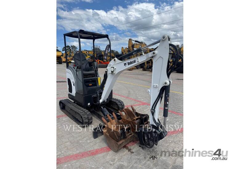 caption BOBCAT E20 Track Excavators