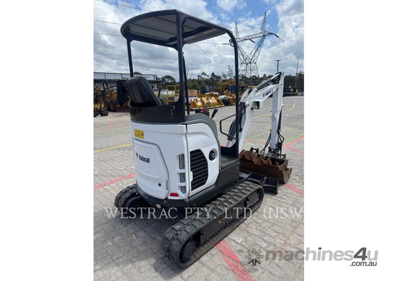 caption BOBCAT E20 Track Excavators
