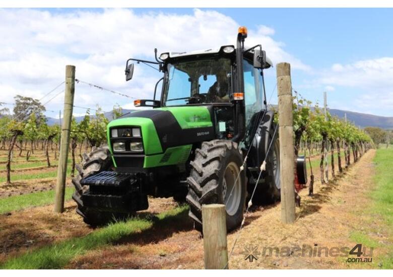 caption DEUTZ FAHR AGROPLUS 420 PROFILINE - F/Linkage & PTO