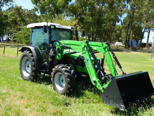 caption DEUTZ FAHR AGROPLUS 420 PROFILINE - F/Linkage & PTO
