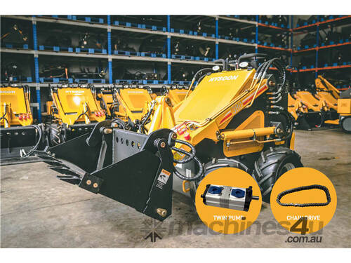 caption HY380 Mini Loader (Chain Drive + Twin Pump) Ready TO DELIVER