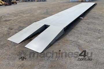 100 Ton Truck Scale / Weigh Bridge with Ramps