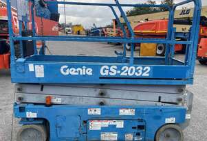 Used Genie 20ft Electric Scissor Lift model GS2032