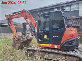 FOCUS MACHINERY - 2018 KUBOTA KX080 EXCAVATOR WITH CABIN, TIER 1 SPEC - Hire - picture2' - Click to enlarge