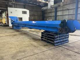 Large Elevator Incline Conveyor - 11.45m Long - picture0' - Click to enlarge