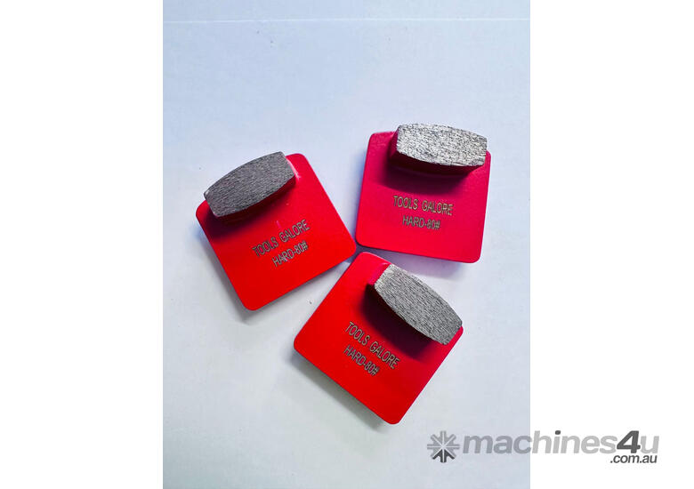 caption Redi-Lock Concrete Grinding Shoe 80# Fit Husquarna - 3 pack