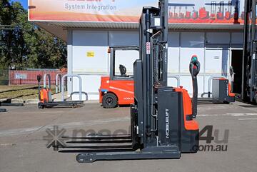 1.6T Electric Walkie Stacker - Precise Lifting and Lowering!