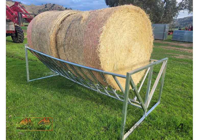 (8021) New Galv Sheep/Cattle Hay Feeder Rack (Euroa, VIC)