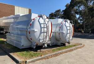 Stonestar Sewage Vacuum Trailer: Hoist BIG Rear Full Open Gate 6000/8000/10000L