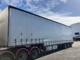 2004 Barker Heavy Duty Tri Axle 45ft Tri Axle Drop Deck Curtainsider B Trailer - picture1' - Click to enlarge