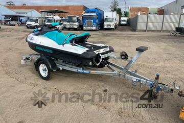 2021 Seadoo Fish Pro Jet Ski With Trailer