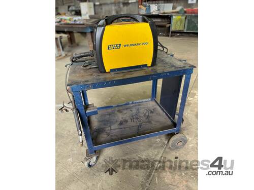 caption MIG WIA 200I Welder C/WTrolley