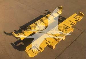 2024 Shell Kit BEDROCK PAD FOOT SHELL SCRAPER BAR FITS CAT CS54B CS56B RS07