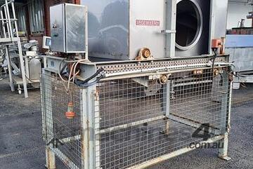 Greer Tumble Mixer with Incline Conveyor Efficient Blending and Conveying for Bulk Materials