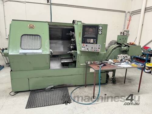 1985 Hitachi Seiki HITEC-TURN 25S CNC Lathe