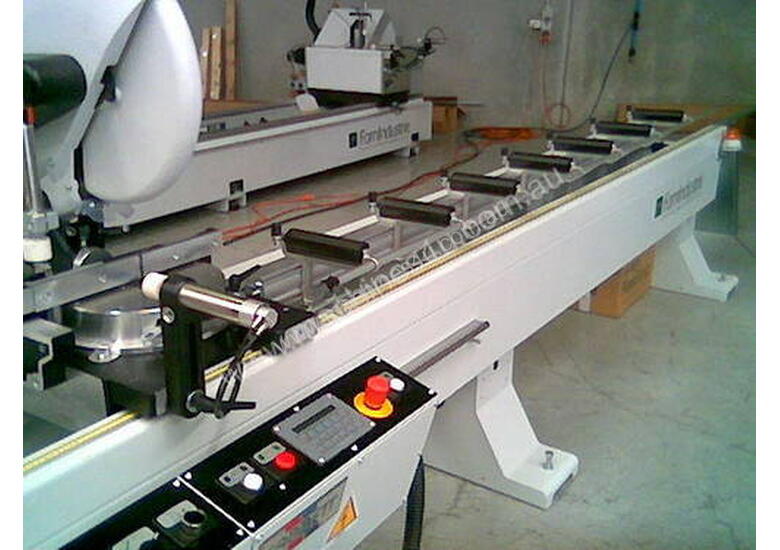 caption ### RUNOUT SALE ## FOM MOXIE Aluminium Double Head Compound or Twin Mitre Saw
