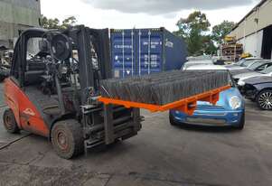 Italian made Forklift Broom with Steel Brushes