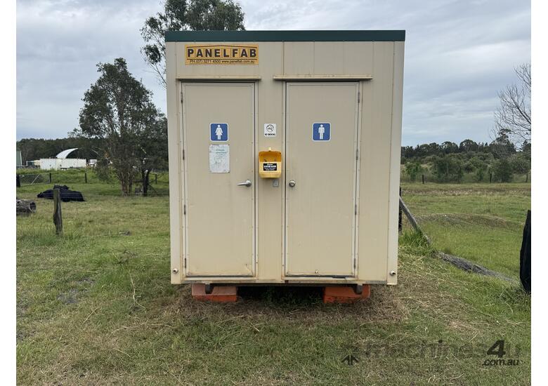 caption PANELFAB Male & Female Ablution Block