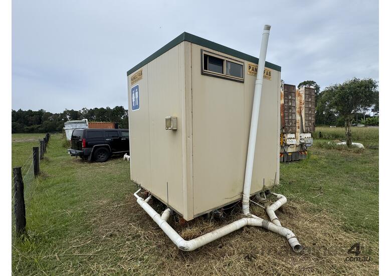 caption PANELFAB Male & Female Ablution Block