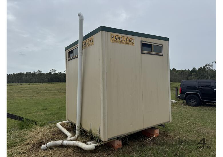 caption PANELFAB Male & Female Ablution Block
