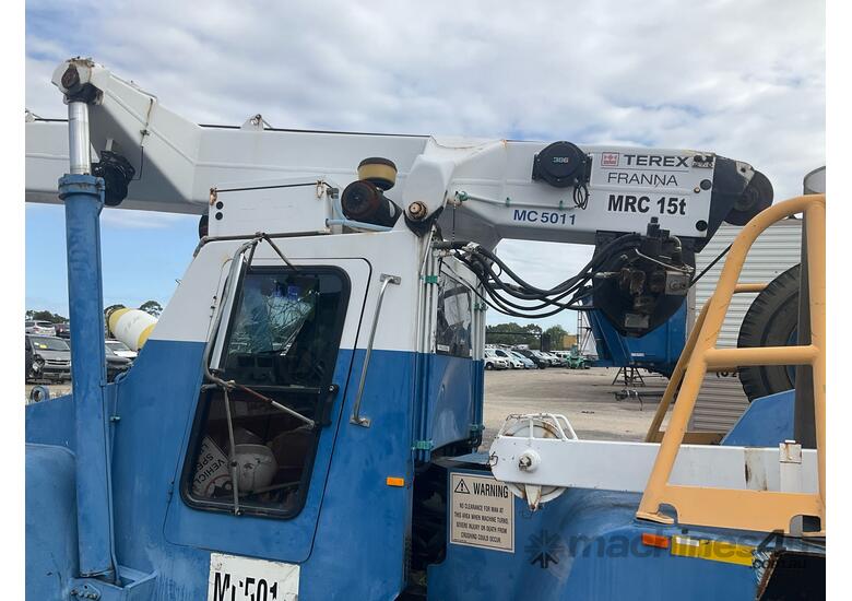 caption 2006 Terex - Franna AT-15 Pick & Carry Crane
