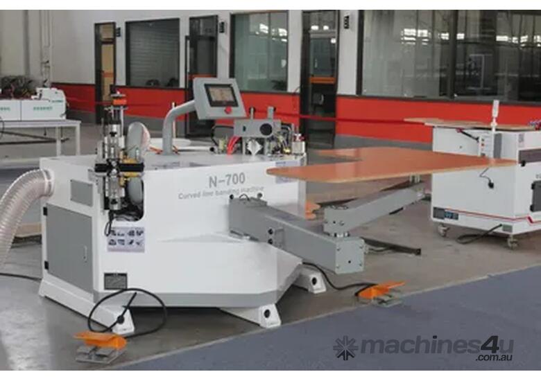 caption N-700 Woodworking Portable PVC Wood Manual Curved Straight Line Edge Banding Machine