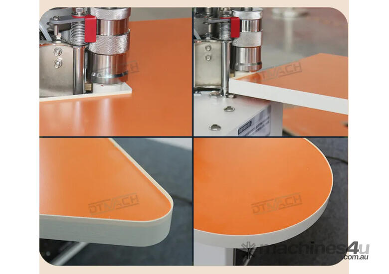 caption N-700 Woodworking Portable PVC Wood Manual Curved Straight Line Edge Banding Machine