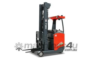 Heli 1.5-1.8 Tonne G2 Stand-On Reach Forklift