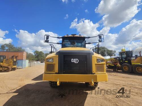 caption 2022 Caterpillar 745 Articulated Dump Truck