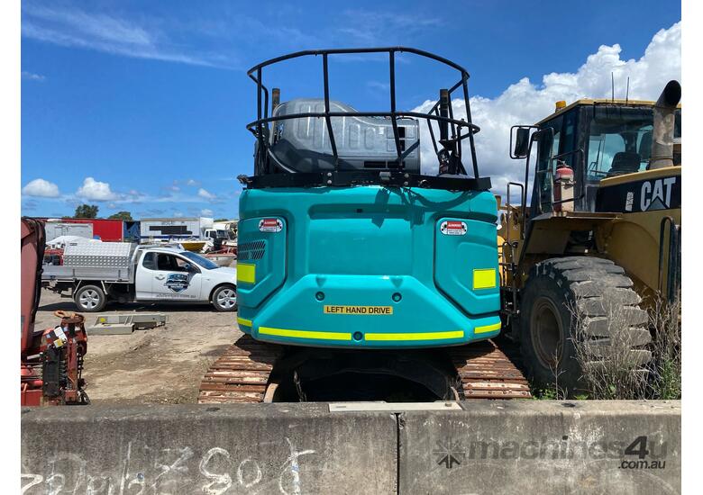 caption 2020 Kobelco SK135SR-7 Excavator (Steel Tracked)