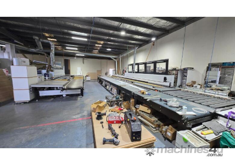 caption Exitech EV 583 GX Edgebander