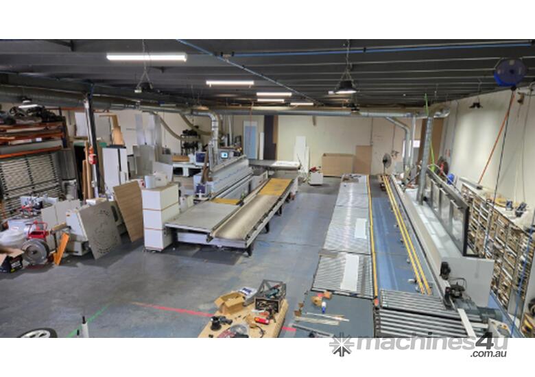caption Exitech EV 583 GX Edgebander