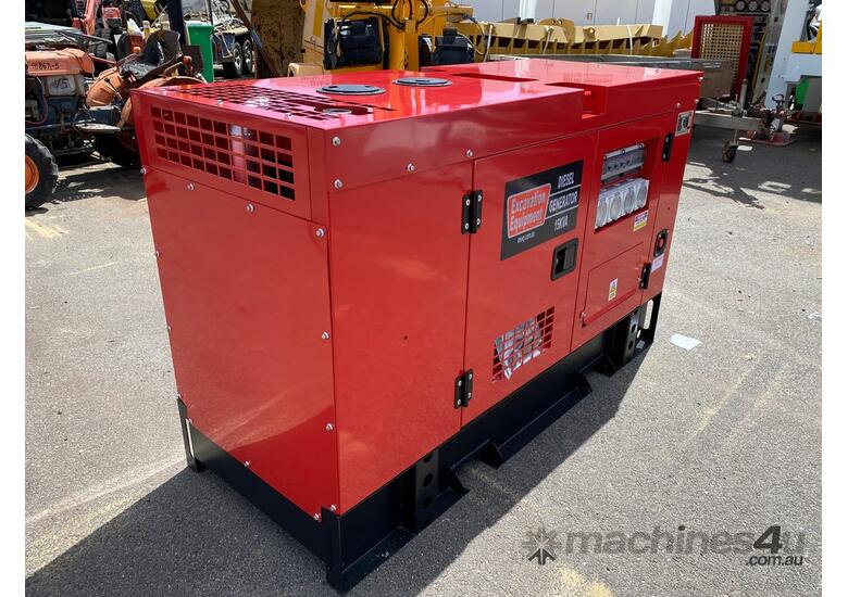 EXEQ 15KVA Single Phase Silenced Generator
