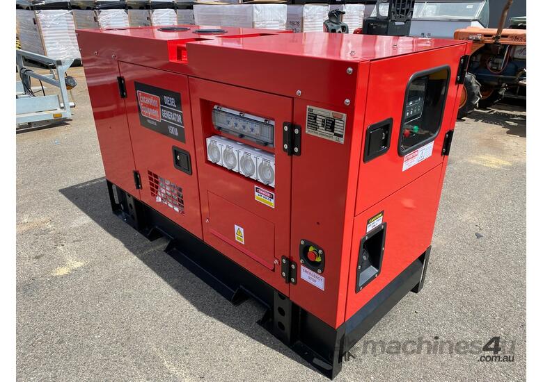 EXEQ 15KVA Single Phase Silenced Generator