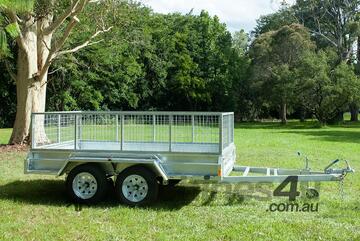 10x6 Tandem Axle Galvanised Box Trailer 2000kg ATM